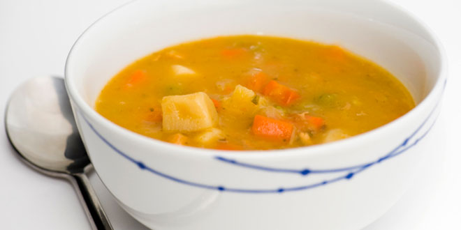 Chicken Noodle and Vegetable Soup