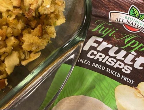 Stuffing with Freeze-Dried Fuji Apples