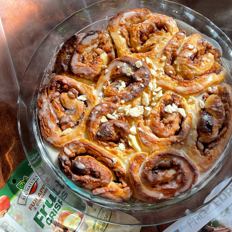 Apple Cinnamon Buns from Scratch